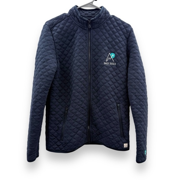 Marine Layer Corbet Long Sleeve Full Zip Quilted Texture Unisex Jacket Sz S‎ - Picture 1 of 12